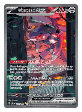 Genesect ex 169/086 - Pokémon TCG Black Bolt card