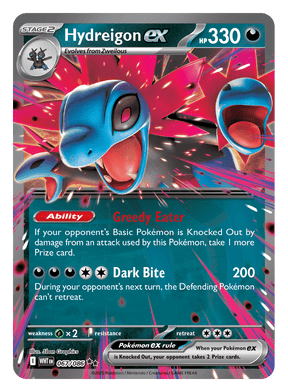 Hydreigon ex 067/086 - Pokémon TCG White Flare card