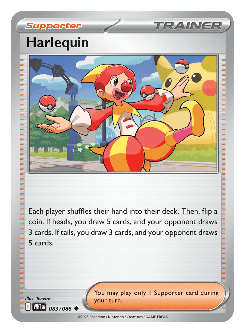 Harlequin 083/086 - Pokémon TCG White Flare card