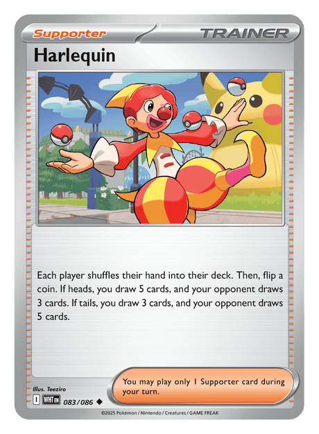 Harlequin 083/086 - Pokémon TCG White Flare card