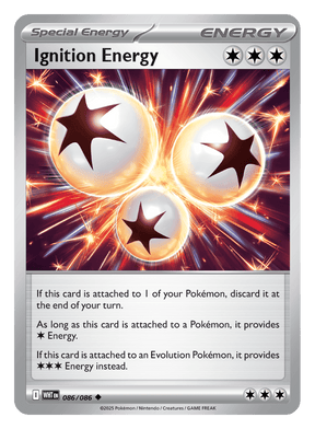 Ignition Energy 086/086 - Pokémon TCG White Flare card