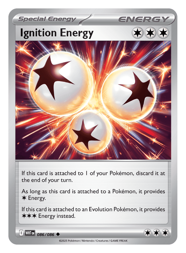 Ignition Energy 086/086 - Pokémon TCG White Flare card