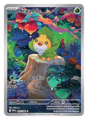 Sewaddle 087/086 - Pokémon TCG White Flare card