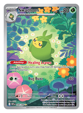 Swadloon 088/086 - Pokémon TCG White Flare card