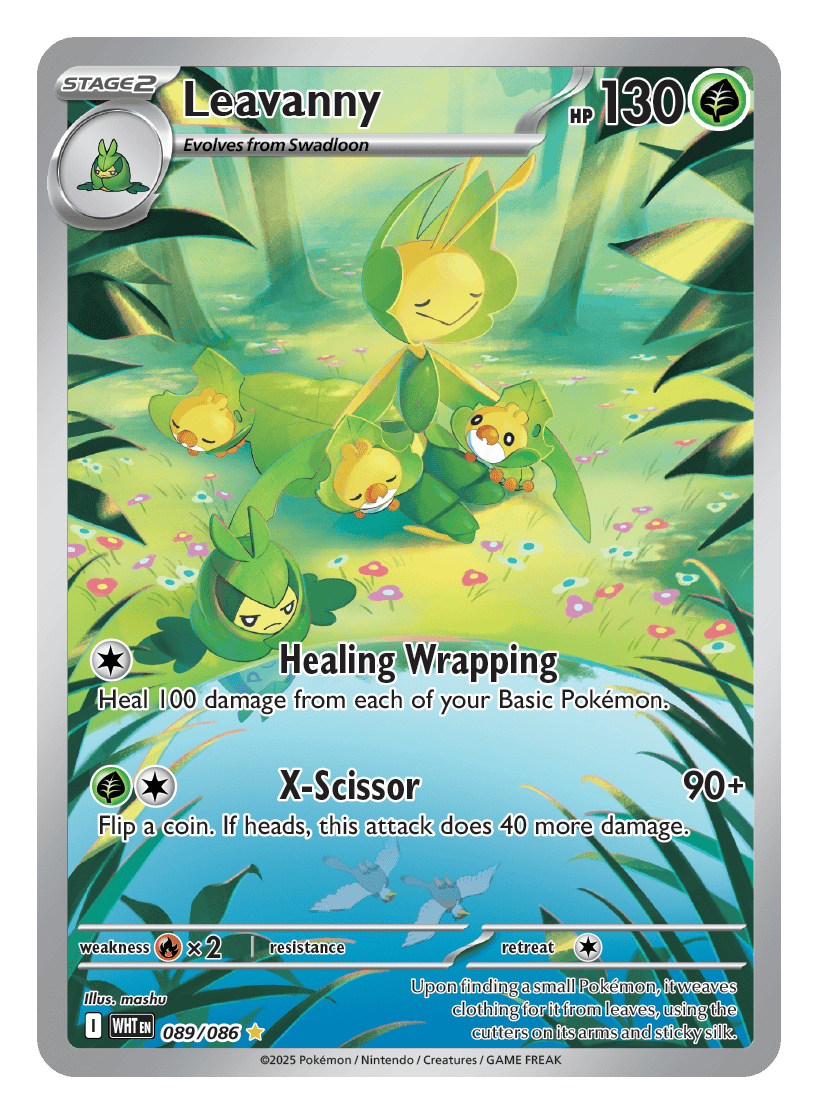Leavanny 089/086 - Pokémon TCG White Flare card