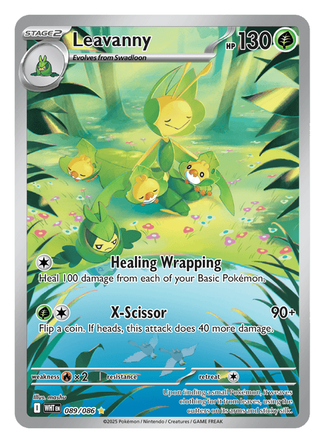Leavanny 089/086 - Pokémon TCG White Flare card