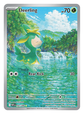 Deerling 091/086 - Pokémon TCG White Flare card