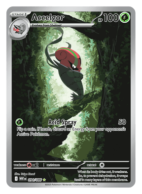 Accelgor 094/086 - Pokémon TCG White Flare card