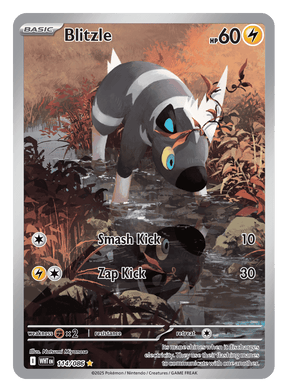 Blitzle 114/086 - Pokémon TCG White Flare card