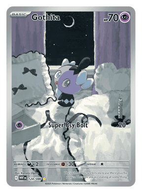 Gothita 124/086 - Pokémon TCG White Flare card