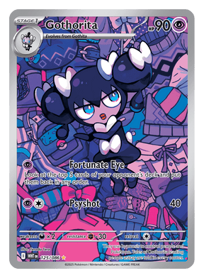 Gothorita 125/086 - Pokémon TCG White Flare card