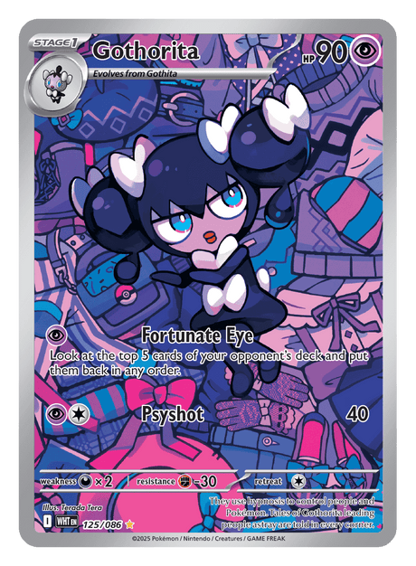 Gothorita 125/086 - Pokémon TCG White Flare card