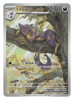 Liepard 137/086 - Pokémon TCG White Flare card