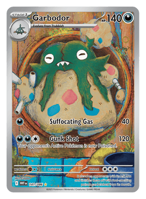 Garbodor 141/086 - Pokémon TCG White Flare card