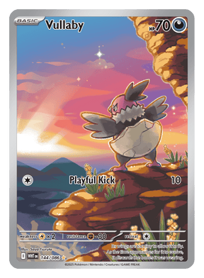 Vullaby 144/086 - Pokémon TCG White Flare card