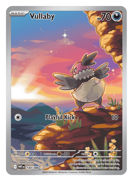 Vullaby 144/086 - Pokémon TCG White Flare card