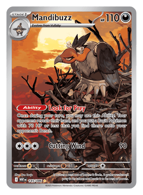 Mandibuzz 145/086 - Pokémon TCG White Flare card