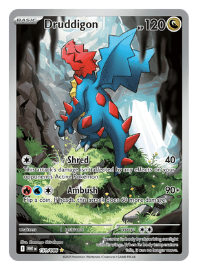 Druddigon 151/086 - Pokémon TCG White Flare card