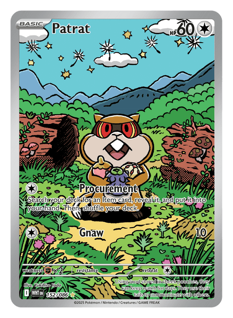 Patrat 152/086 - Pokémon TCG White Flare card