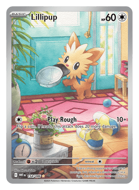 Lillipup 154/086 - Pokémon TCG White Flare card