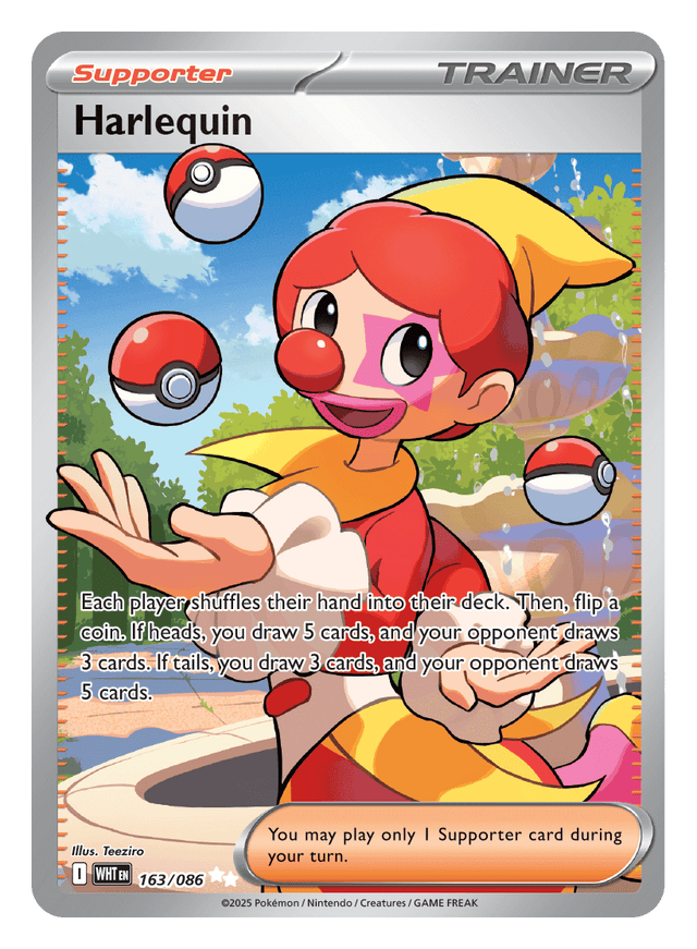 Harlequin 163/086 - Pokémon TCG White Flare card
