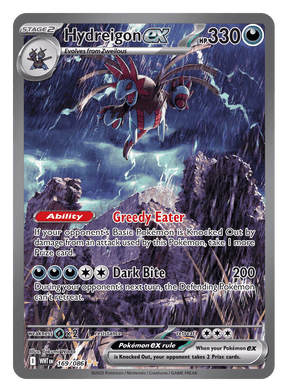 Hydreigon ex 169/086 - Pokémon TCG White Flare card