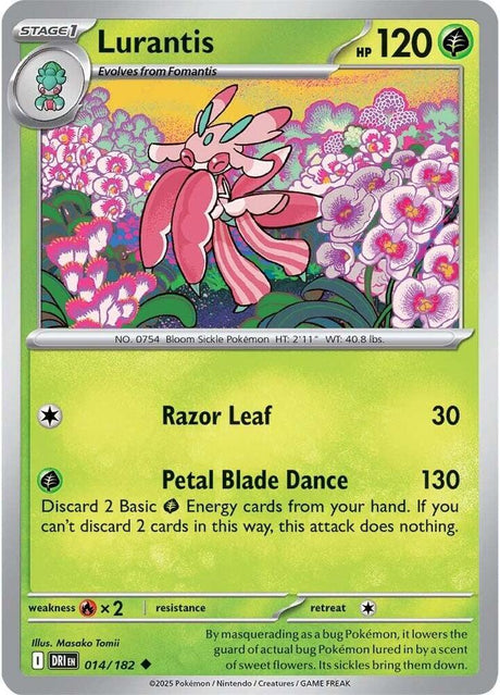 Lurantis 014/182 - Destined Rivals Pokémon TCG card