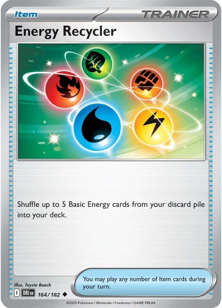 Energy Recycler 164/182 - Destined Rivals Pokémon TCG card