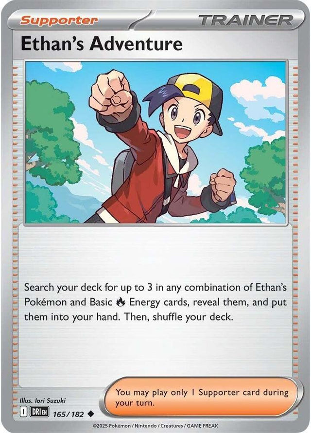 Ethan's Adventure 165/182 - Destined Rivals Pokémon TCG card