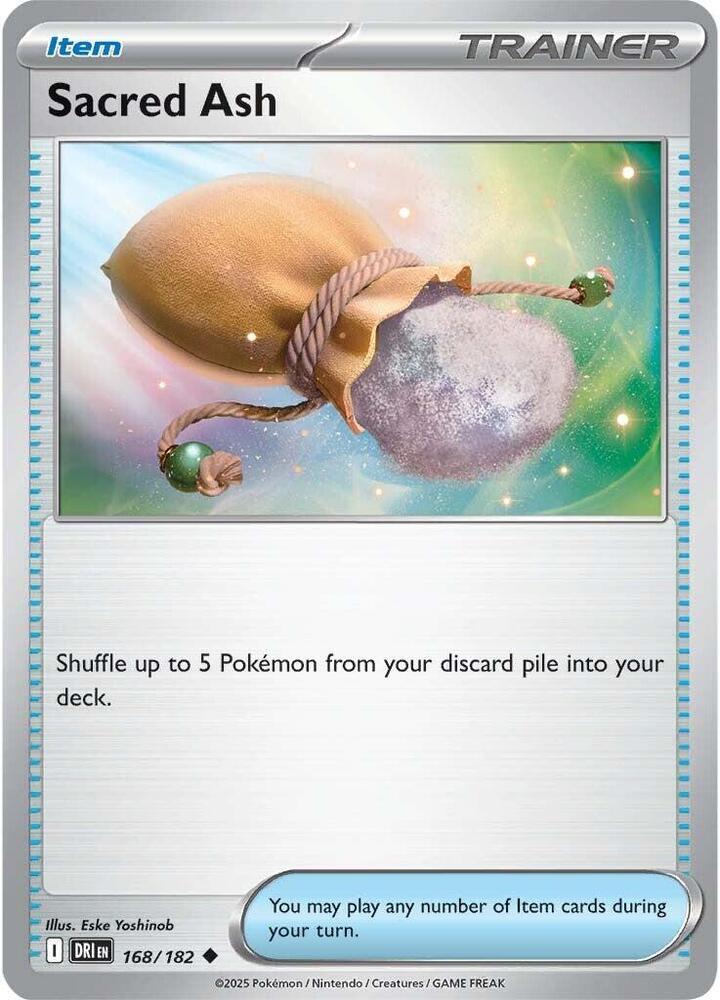 Sacred Ash 168/182 - Destined Rivals Pokémon TCG card