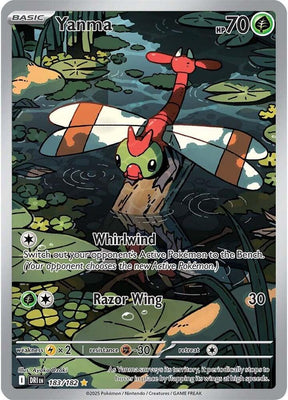 Yanma 183/182 - Destined Rivals Pokémon TCG card