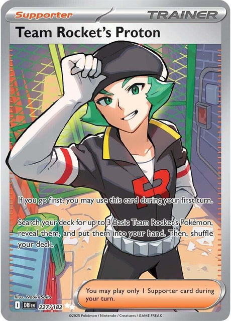Team Rocket's Proton 227/182 - Destined Rivals Pokémon TCG card