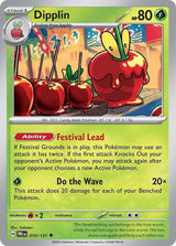 Dipplin 010/131 - Standard card artwork - Pokemon TCG Prismatic Evolutions card