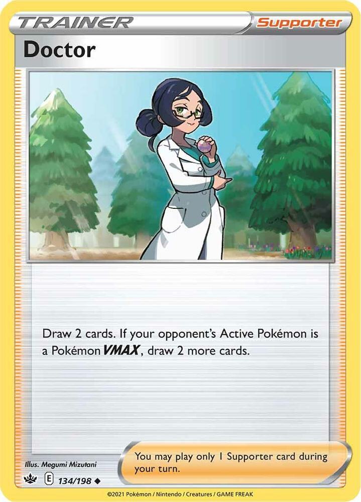Doctor 134 - Pokemon TCG Chilling Reign card
