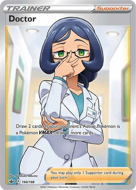 Doctor (Full Art) 190 - Pokemon TCG Chilling Reign card