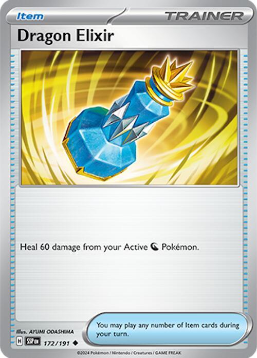 Dragon Elixir 172/191 - Pokemon TCG Surging Sparks card