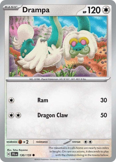 Drampa 130/159 - Pokemon TCG Journey Together card