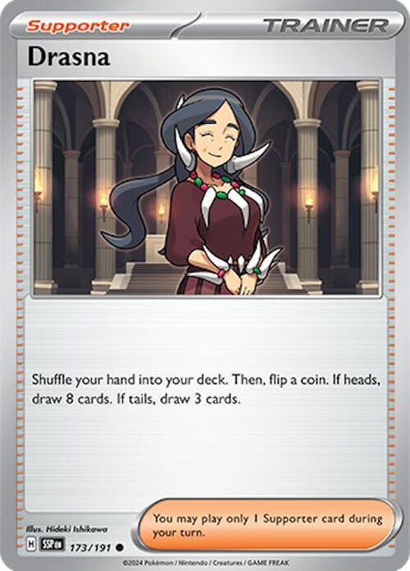 Drasna 173/191 - Pokemon TCG Surging Sparks card