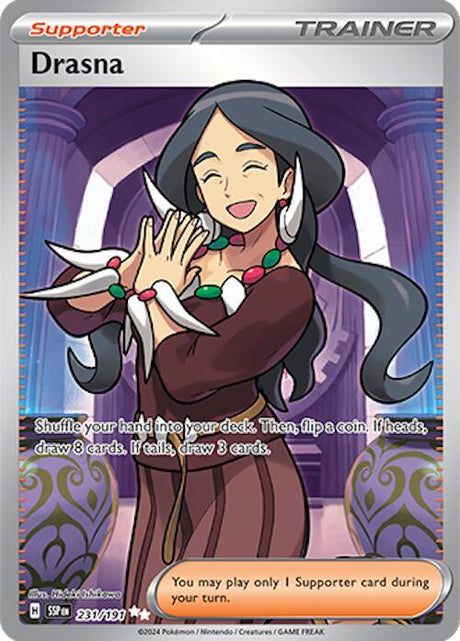 Drasna 231/191 - Pokemon TCG Surging Sparks card