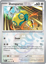 Dunsparce 079/131 - Master Ball Reverse Holo - Pokemon TCG Prismatic Evolutions card