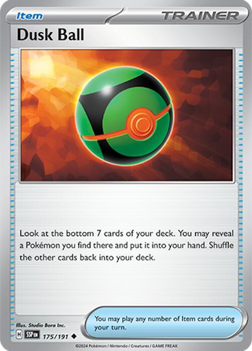 Dusk Ball 175/191 - Pokemon TCG Surging Sparks card