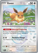 Eevee 074/131 - Master Ball Reverse Holo - Pokemon TCG Prismatic Evolutions card