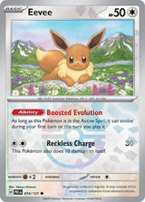 Eevee 074/131 - Poké Ball Reverse Holo - Pokemon TCG Prismatic Evolutions card