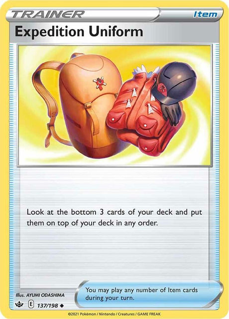 Expedition Uniform 137 - Pokemon TCG Chilling Reign card