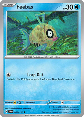 Feebas 041/191 - Pokemon TCG Surging Sparks card