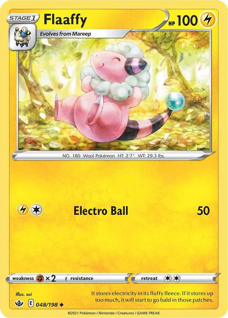 Flaaffy 048 - Pokemon TCG Chilling Reign card