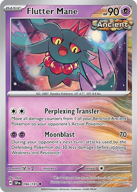 Flutter Mane 096/191 - Pokemon TCG Surging Sparks card