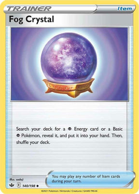 Fog Crystal 140 - Pokemon TCG Chilling Reign card