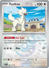 Furfrou 088/131 - Master Ball Reverse Holo - Pokemon TCG Prismatic Evolutions card