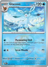 Glaceon 025/131 - Master Ball Reverse Holo - Pokemon TCG Prismatic Evolutions card